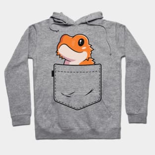 Bearded Dragon Pocket Shirt Reptile Love Pogona Lizard Gift Hoodie